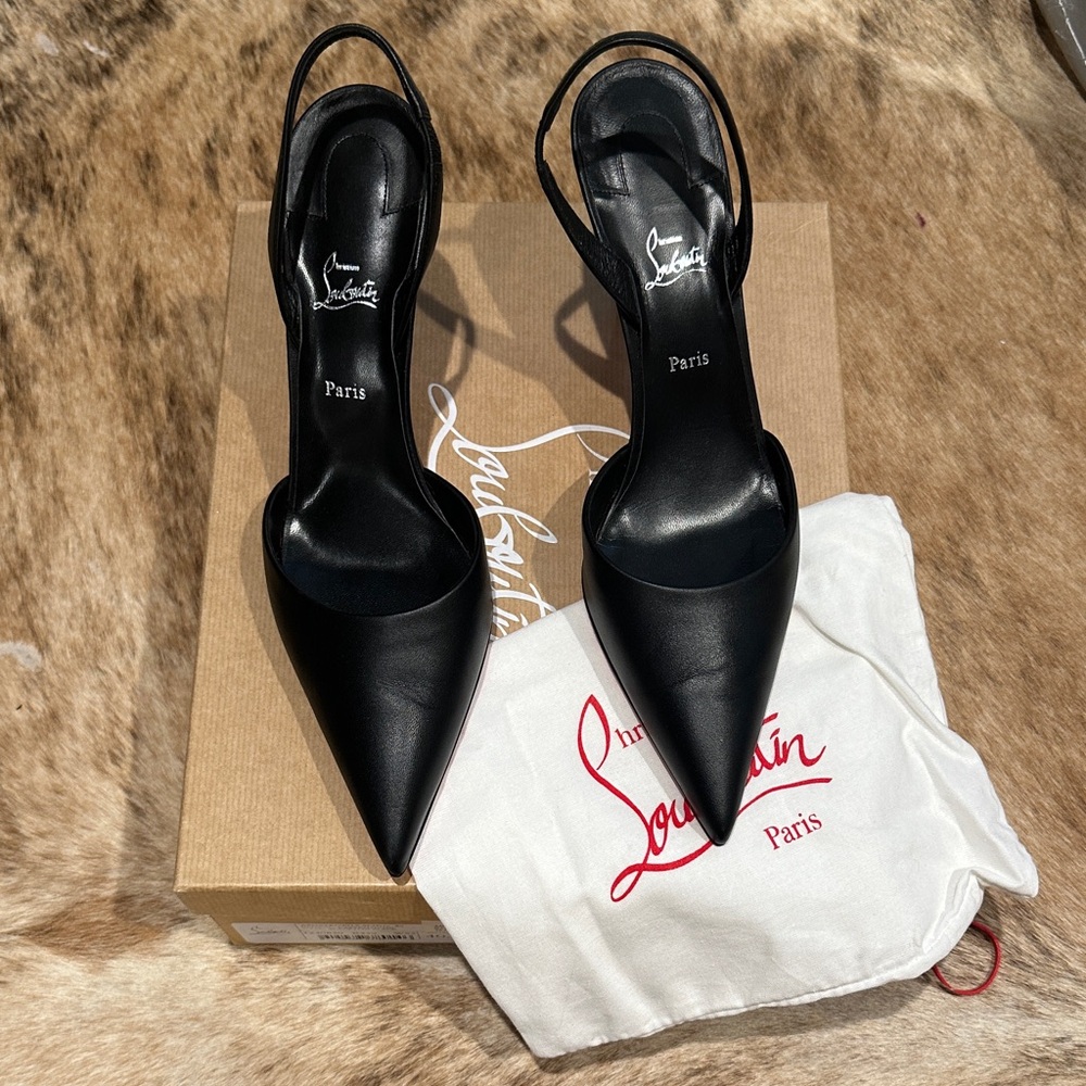 Christian Louboutin Apostropha Sling 80mm